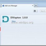 Remove “DiVapton – Pup.Optional.Divapton.A” Potentially Unwanted Program