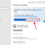 How to Block the Upgrade to Windows 11.