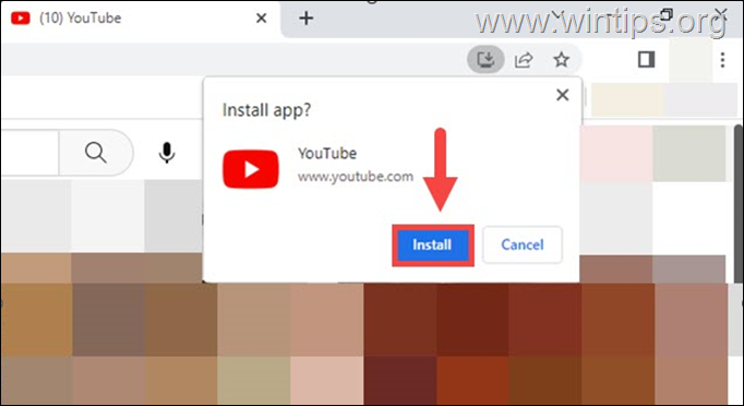 How to Install YouTube App on Chrome