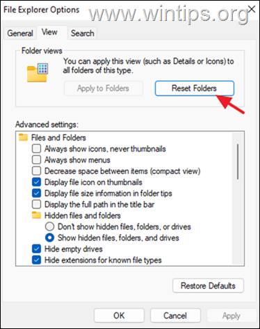 fix explorer no refreshing issue