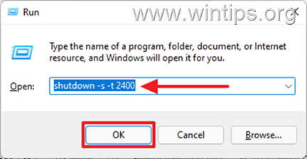 How to Schedule Auto Shutdown Windows 10/11.