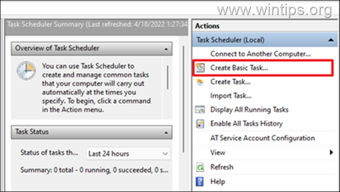 create task