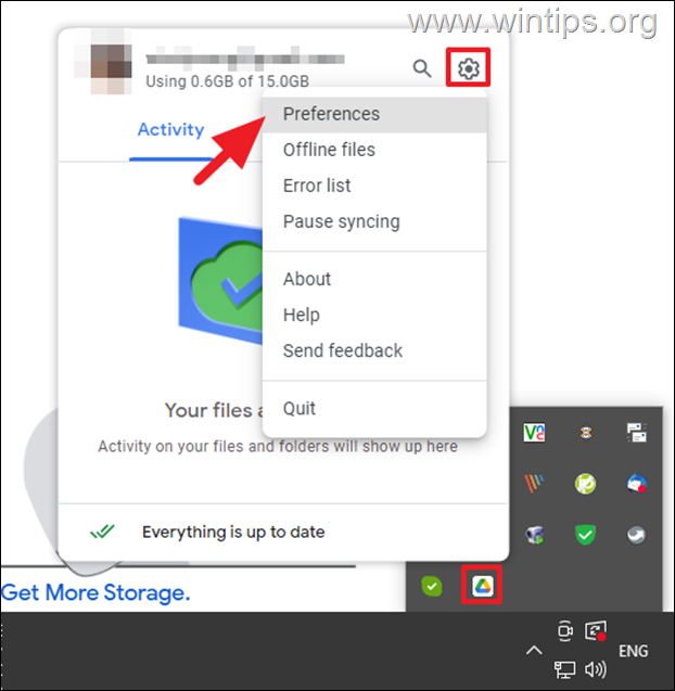 Backup Photos with Google Drive for desktop