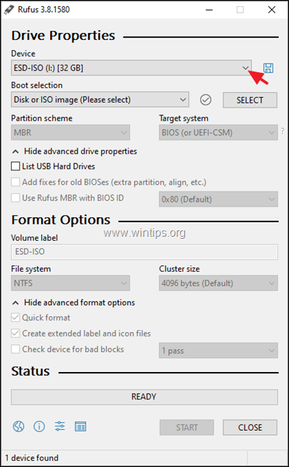 create windows 10 usb media