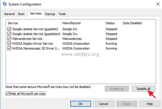 disable non microsoft services-2