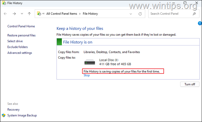 file history