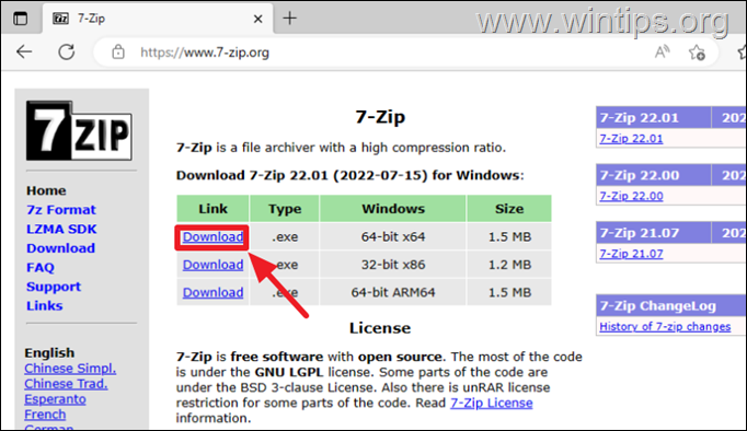 How to Open RAR archives in Windows 10/11