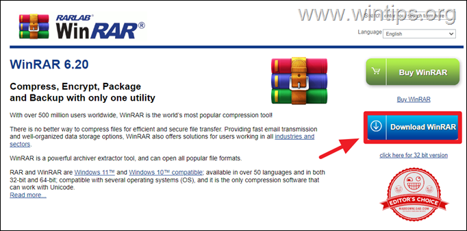 How to Open RAR files - WinRAR