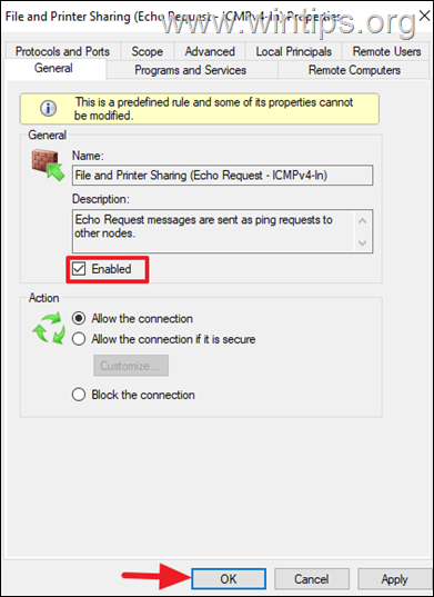 How to Allow Ping in Windows Firewall.