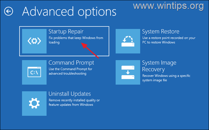 fix error 0xc0000001: Your PC Couldn't start properly 