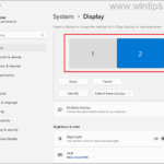 How to Setup Dual Monitors in Windows 11.