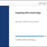 FIX: Cannot Repair Microsoft Edge, Modify option is greyed out (Solved)
