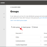 How to Create a Distribution List in Office 365.